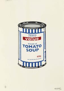 Bansky - Soup Can - Original Coulourway