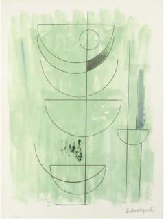 Barbara Hepworth - Green Man and Moon Play