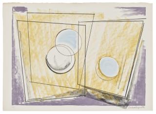 Barbara Hepworth - Oblique Forms, from: Twelve Lithographs