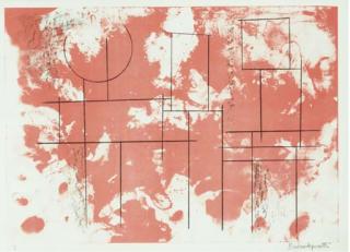 Barbara Hepworth - One plate, from The Aegean Suite