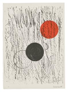 Barbara Hepworth - Sun and Moon, from: Twelve Lithographs