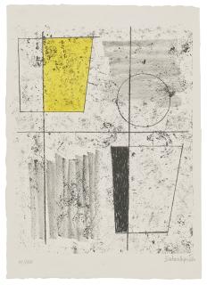 Barbara Hepworth - Three Forms Ascending, from: Europäische Graphik VI
