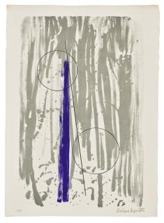 Barbara Hepworth - Two Marble Forms (Mykonos), from: Twelve Lithographs