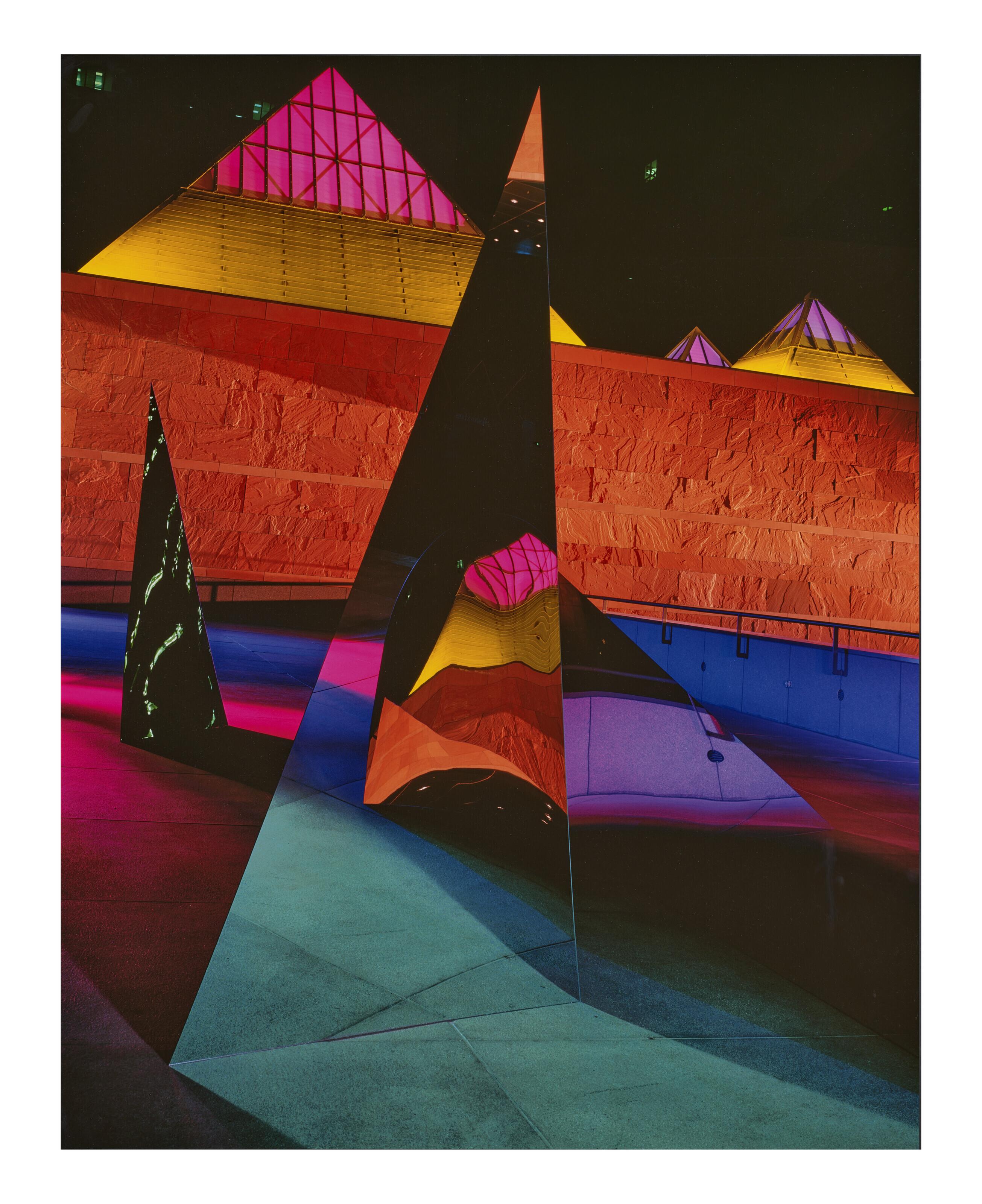 Barbara Kasten - Architectural Site 10, December 22, 1986