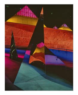 Barbara Kasten - Architectural Site 10, December 22, 1986