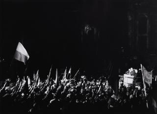 Barbara Klemm - Bundeskanzler Kohl in Dresden