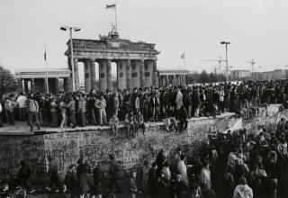 Barbara Klemm - Fall der Mauer, Berlin, 10. November 1989