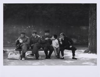 Barbara Klemm - Peking, China (Aus: Straßen Bilder).