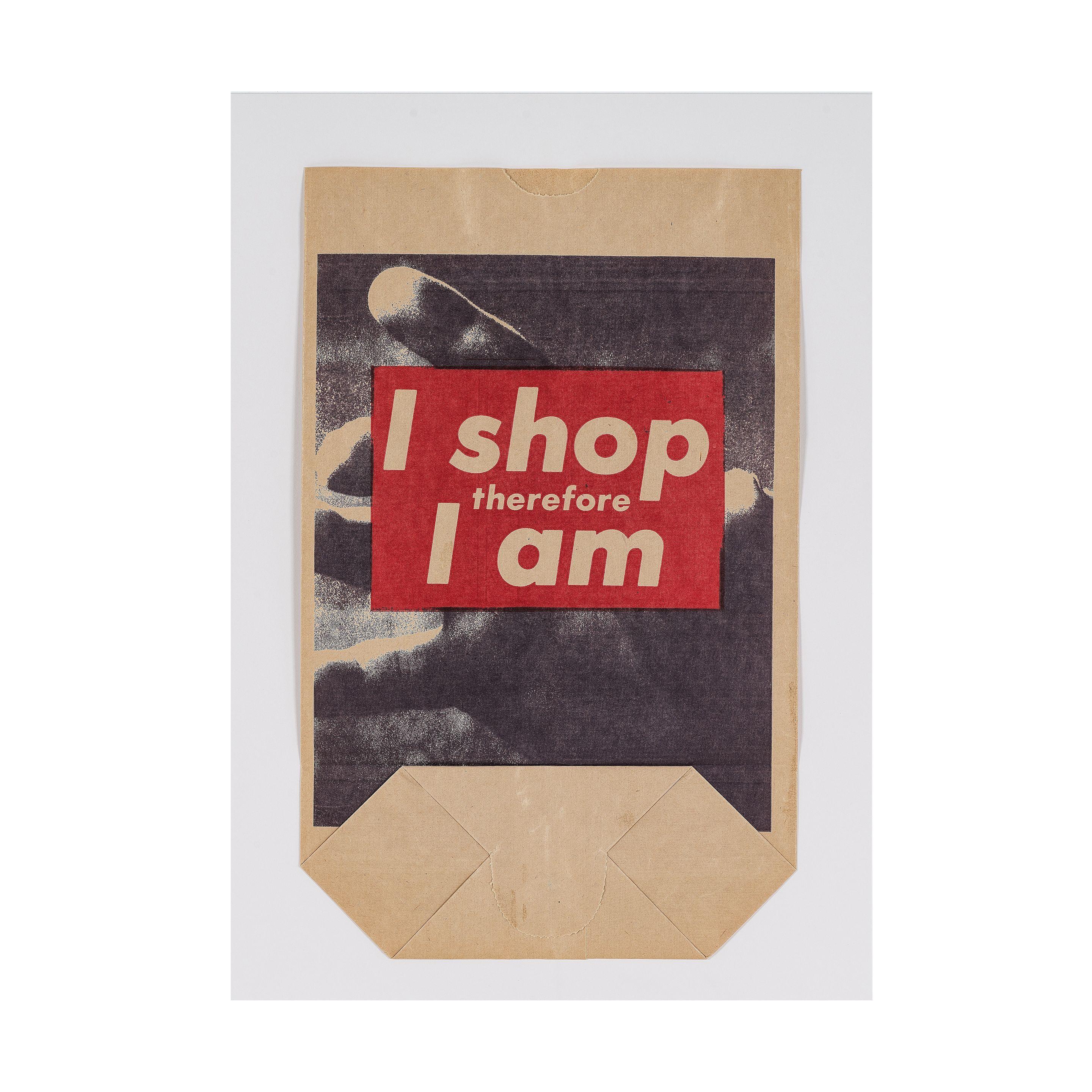 Barbara Kruger - I shop therefore I am, 1990