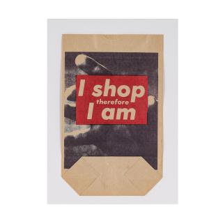 Barbara Kruger - I shop therefore I am, 1990