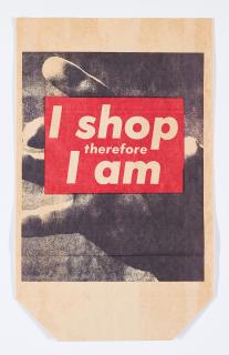 Barbara Kruger - I Shop Therefore I am..