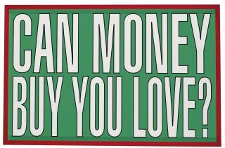 Barbara Kruger - Untitled (Can Money Buy You Love?)