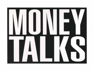 Barbara Kruger - Untitled (Money Talks)
