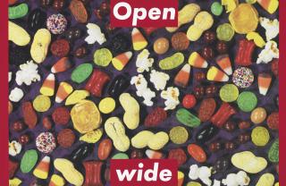 Barbara Kruger - Untitled (Open Wide)