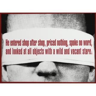 Barbara Kruger - Untitled (Poe)