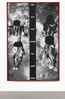 Barbara Kruger - Untitled (We Are Not Made For Each Other)