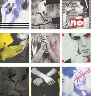 Barbara Kruger - Untitled (We Will No Longer Be Seen And Not Heard)