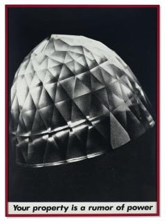 Barbara Kruger - Untitled (Your property is a rumor of power)
