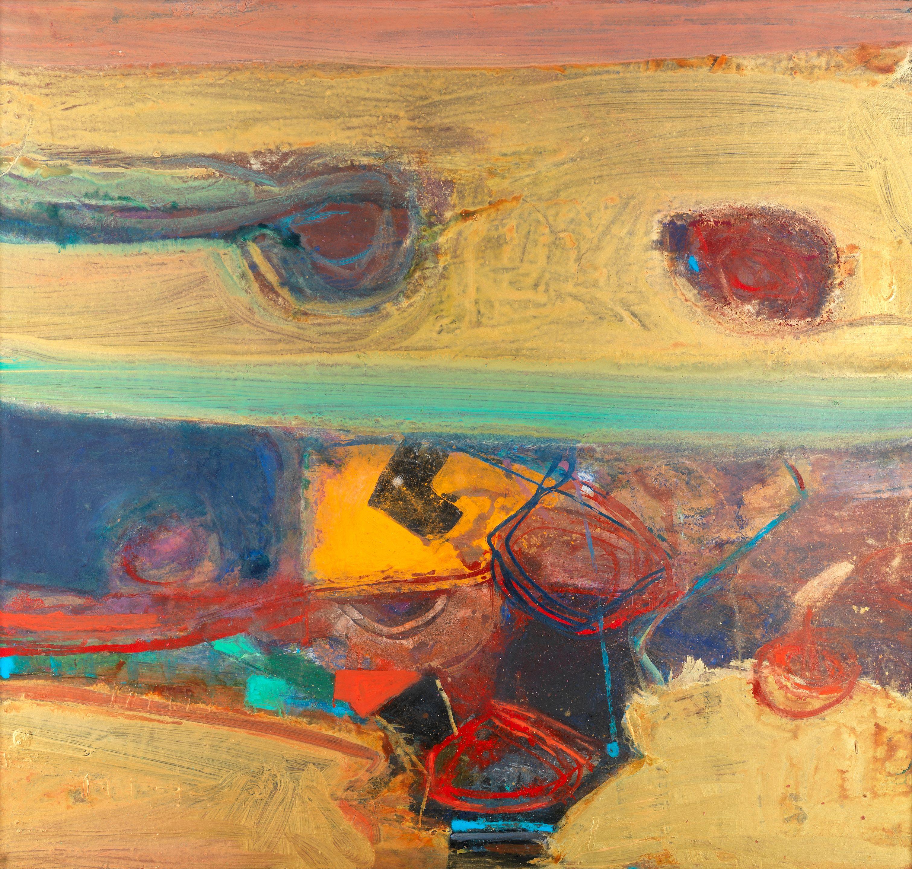 Barbara Rae C.B.E., R.A., R.S.A. - Bonchester Hill: Lammermuir