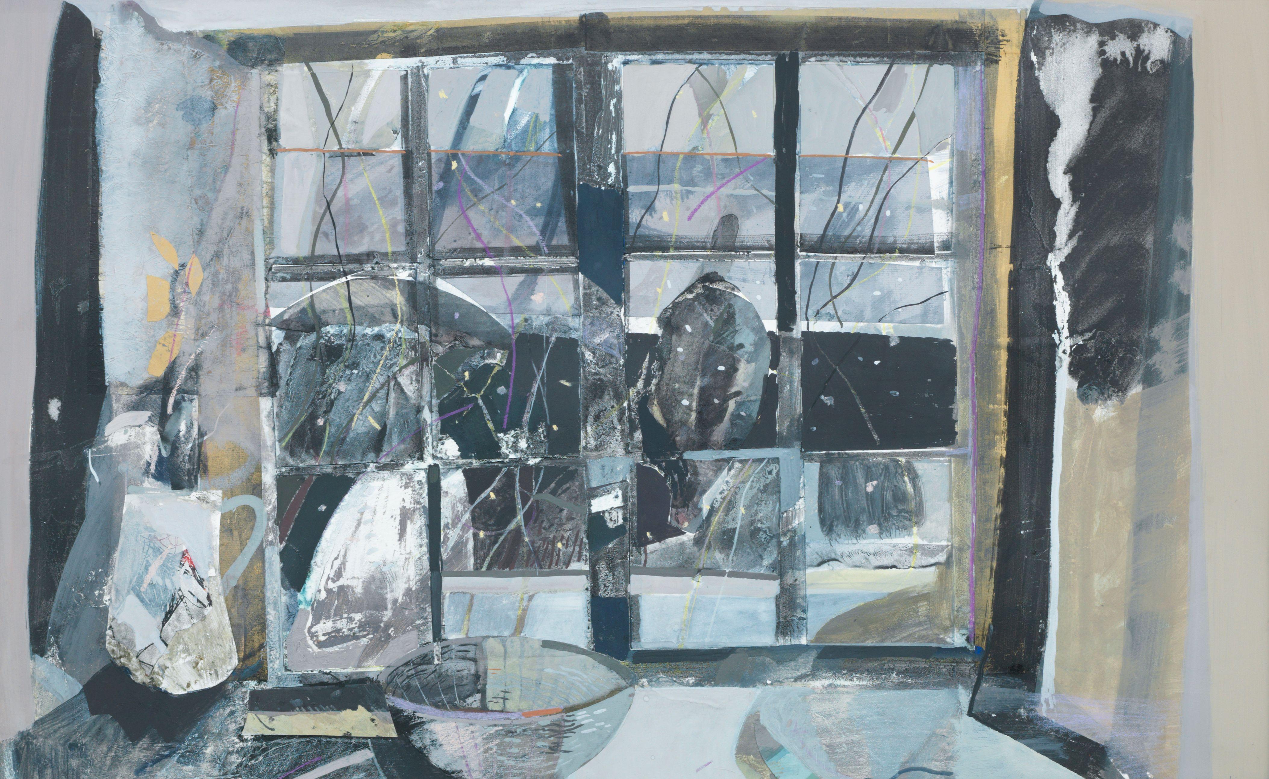 Barbara Rae C.B.E., R.A., R.S.A. - Window and Light Snowfall