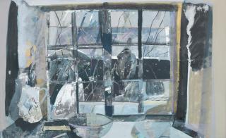 Barbara Rae C.B.E., R.A., R.S.A. - Window and Light Snowfall