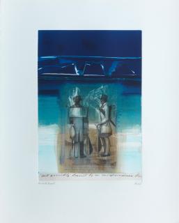 Barbara Rae CBE RA RSA FRSE - \'Halkett Boat\'