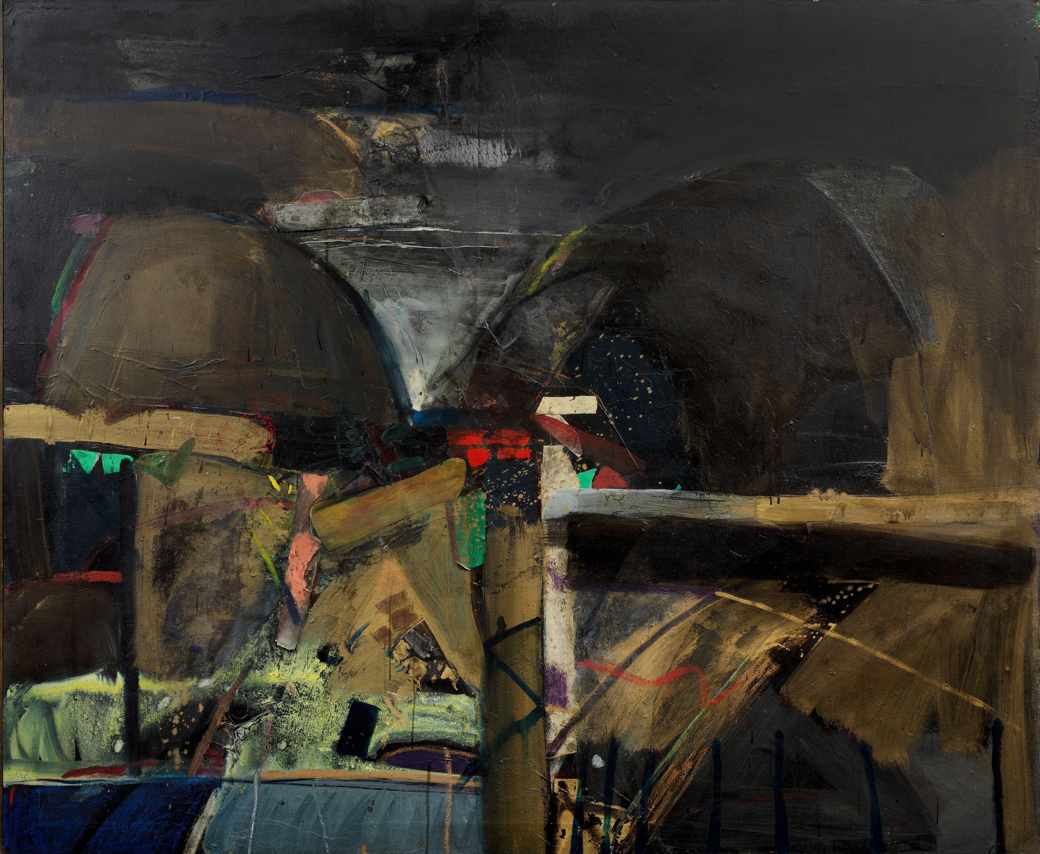 Barbara Rae CBE RA RSA FRSE - Peat Bank, South Errandale