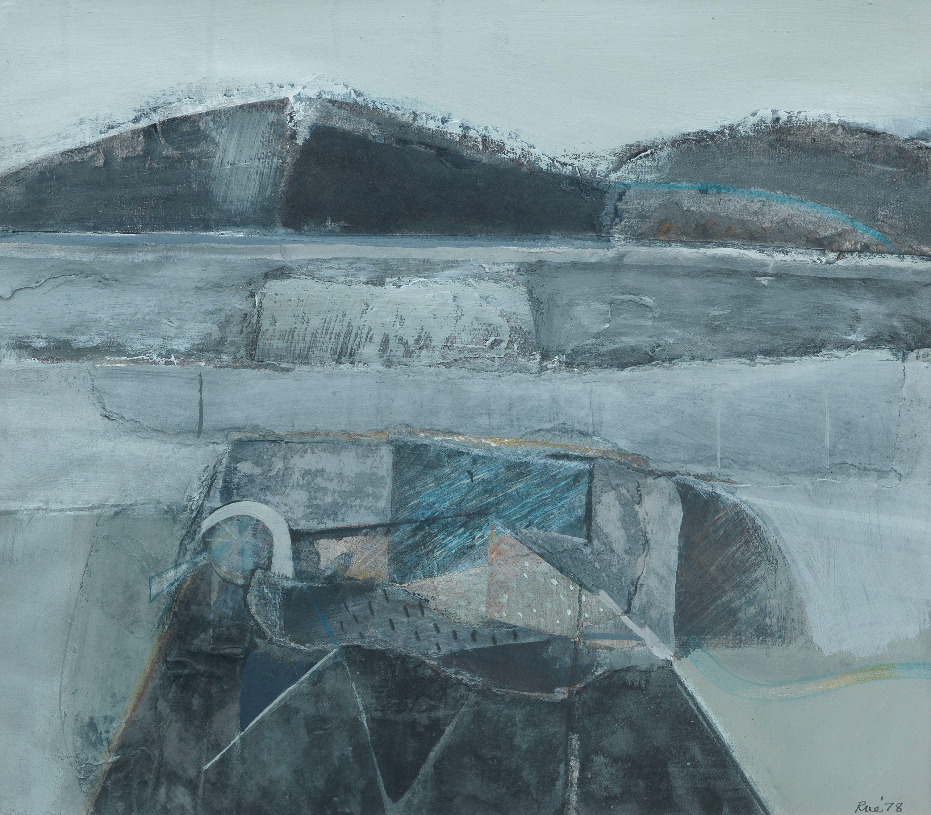 Barbara Rae CBE RA RSA FRSE - \'Tin Mine\'