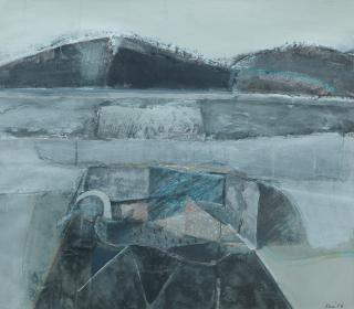 Barbara Rae CBE RA RSA FRSE - \'Tin Mine\'