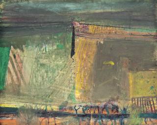 Barbara Rae, R.A., R.S.A., R.S.W. - Roadside - Castelfiorentino