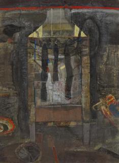 Barbara Rae, R.A. - Peat Drying