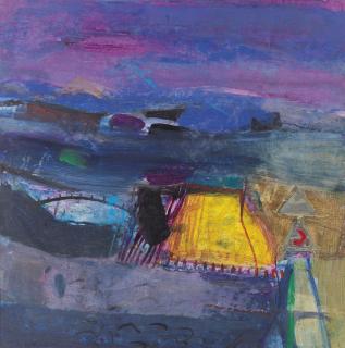 Barbara Rae, R.A. - Red Crescent