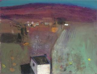 Barbara Rae, R.A. - Village, S.A.