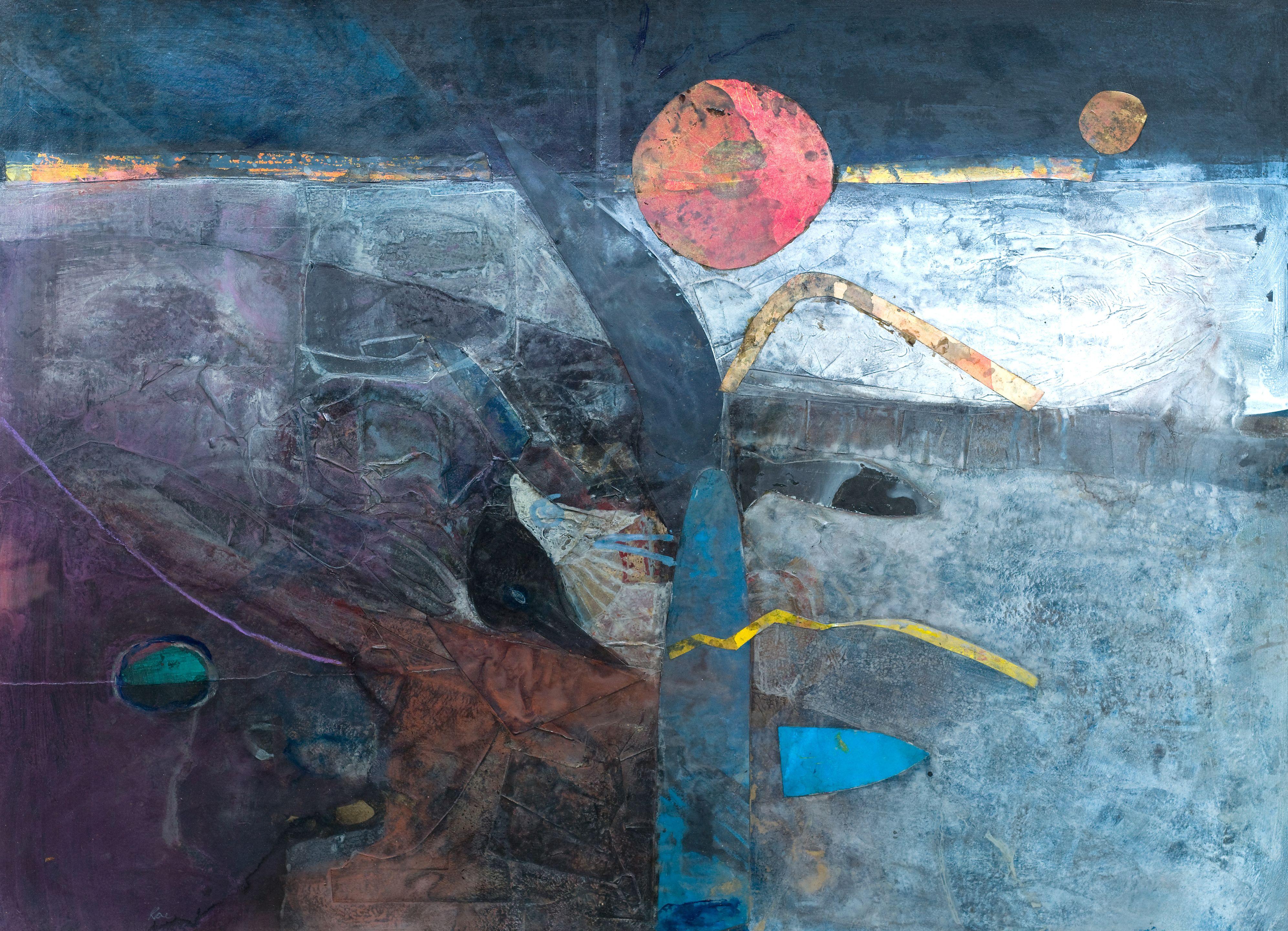 Barbara Rae RA RSA RSW - Sea Marks