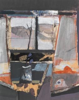 Barbara Rae RA RSA RSW - View from a window