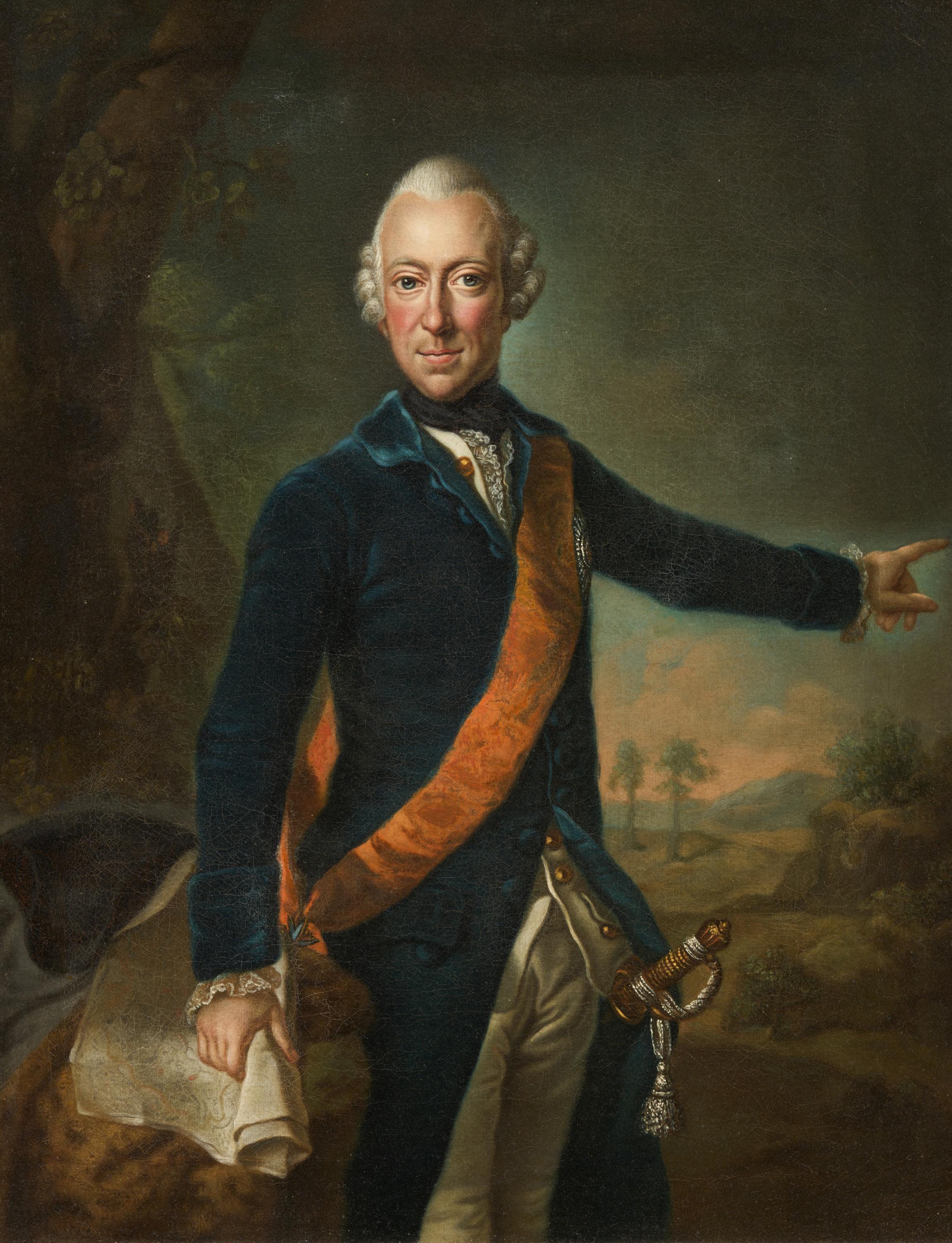 Barbara Rosina von Lisiewska - Porträt des Erbprinzen Karl Wilhelm Ferdinand von Braunschweig (1735 - 1806).