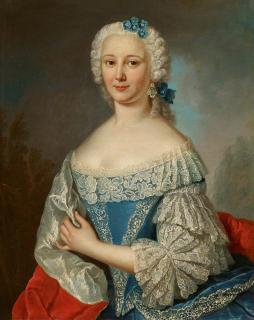 Barbara Rosina von Lisiewska - Portrait der Johanna Marie Lucie Vernezobre