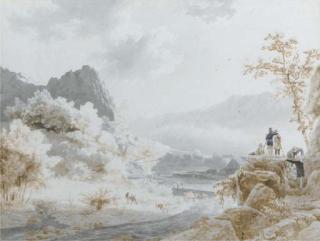 Barend Cornelis Koekkoek - A fine vantage point