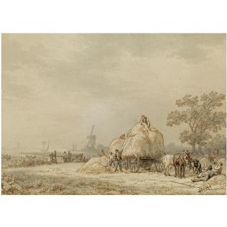 Barend Cornelis Koekkoek - Dutch Haytime