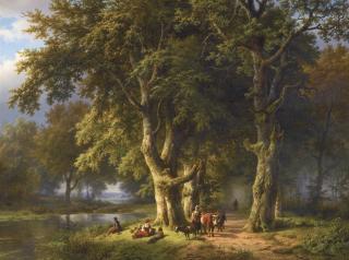 Barend Cornelis Koekkoek - Dutch Summer Landscape