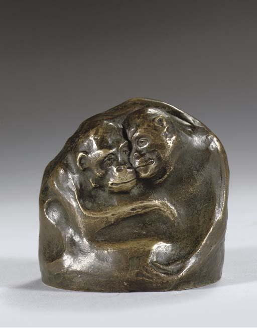 Barend Jordens - Monkeys - A Paperweight