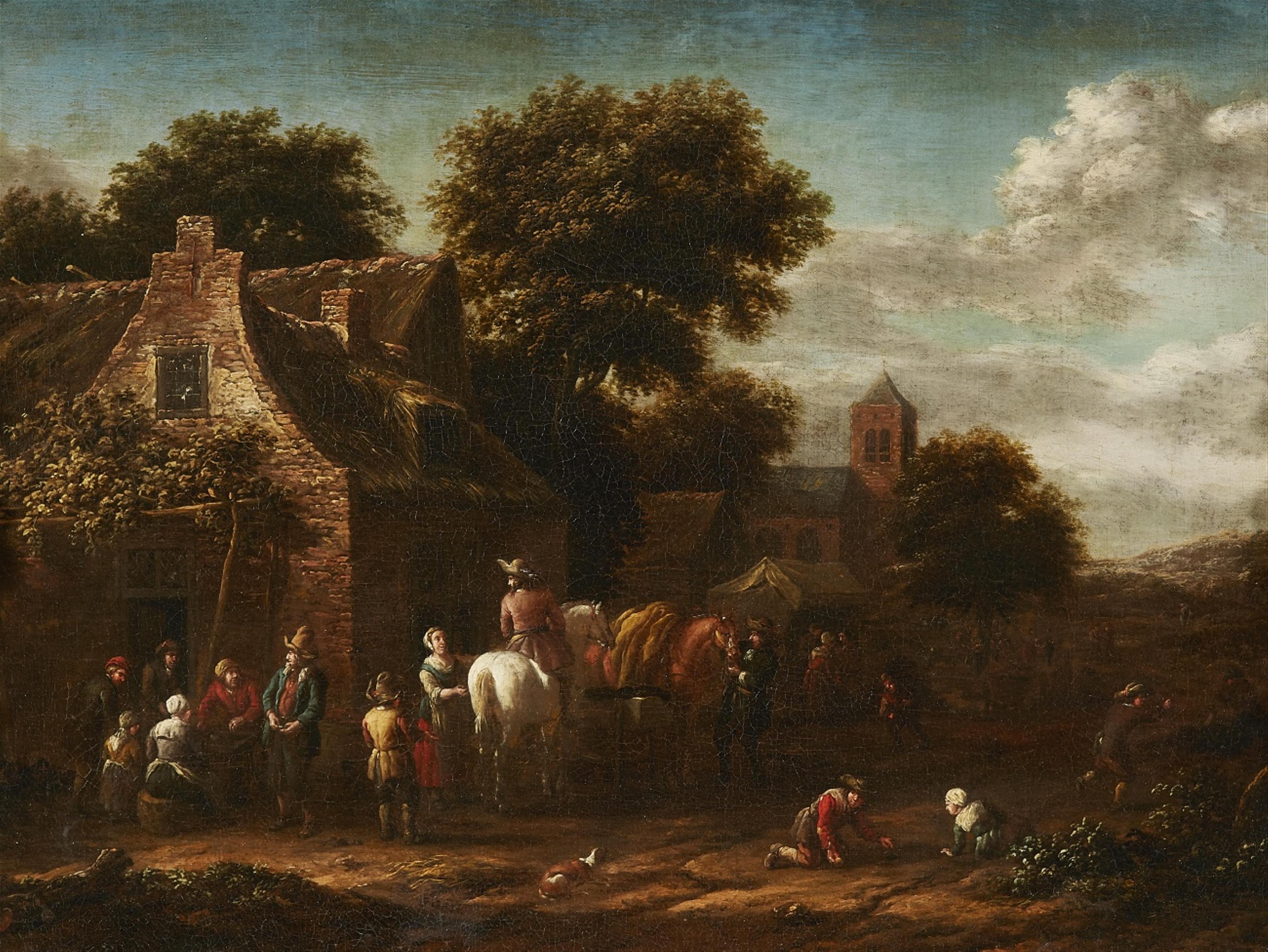 Barent Gael - Vor dem Rasthaus