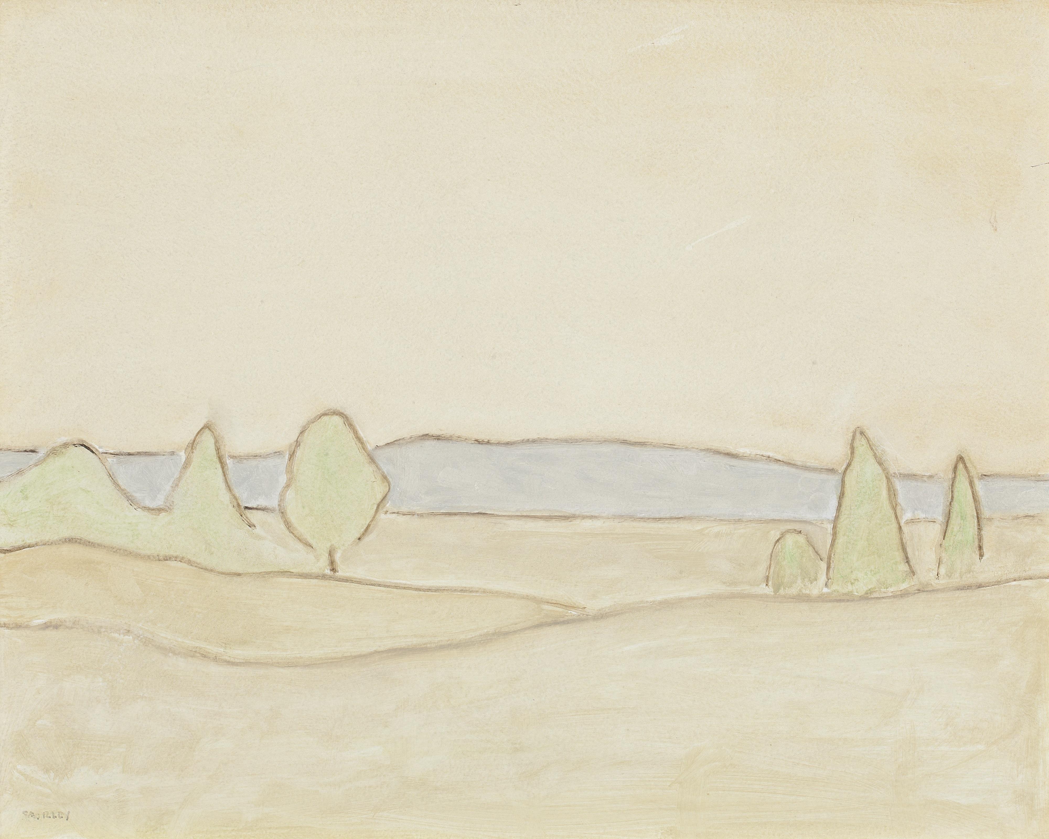 Barker Fairley - Pale Yellows