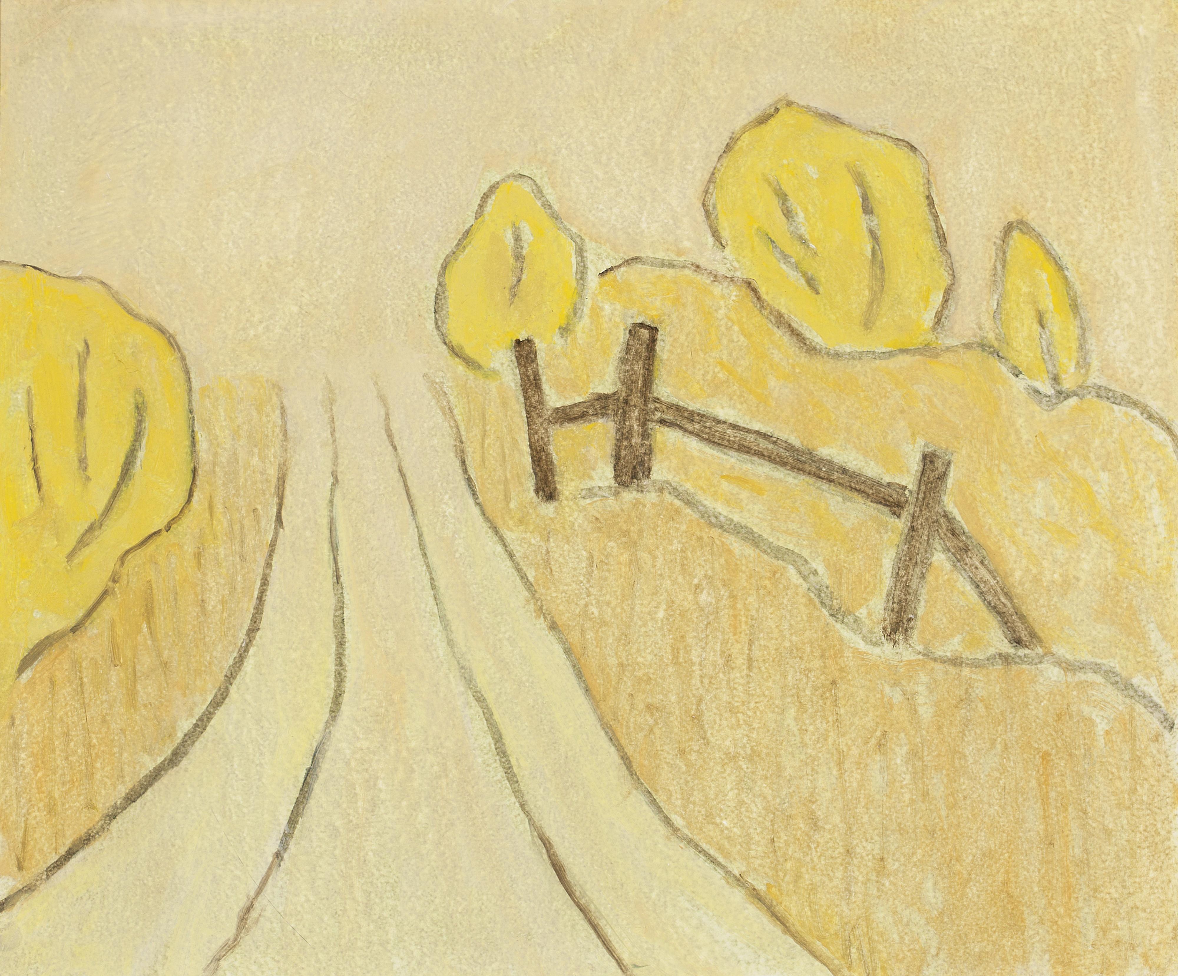 Barker Fairley - Yellow Trees