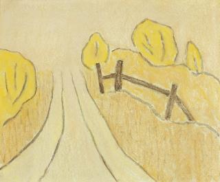 Barker Fairley - Yellow Trees