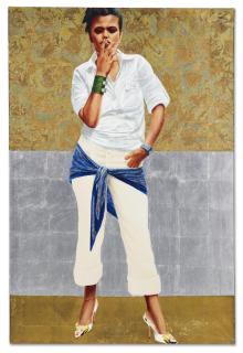 Barkley L. Hendricks - Triple Portrait: World Conqueror