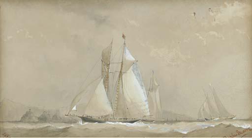 Barlow Moore - Boadicea off the Needles