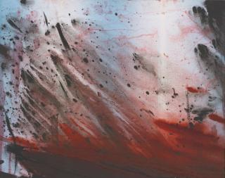 Barnaby Furnas - Untitled (Red Wave)