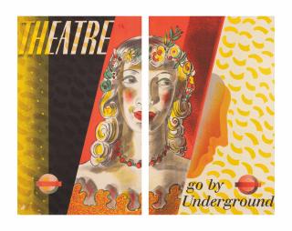 Barnett Freedman - Theatre, Go By Underground