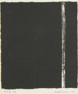 Barnett Newman - Canto Vi (Shiff, Mancusi-Ungaro & Colsman-Freyberger 211)